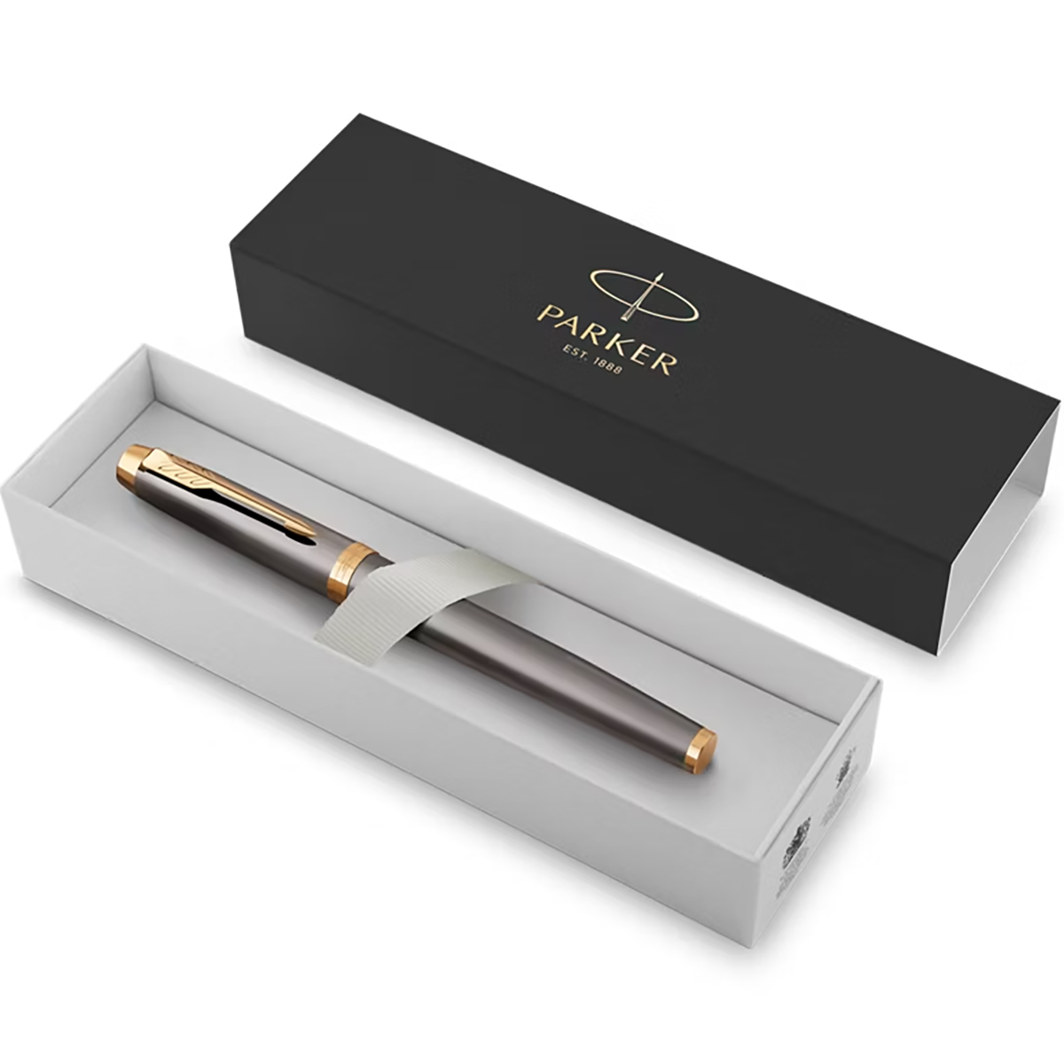 Parker IM Fountain Pen - Grey - Gold Trim