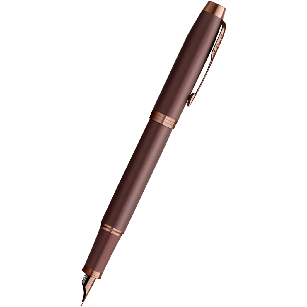 Parker IM Fountain Pen - Monochrome - Burgundy-Pen Boutique Ltd