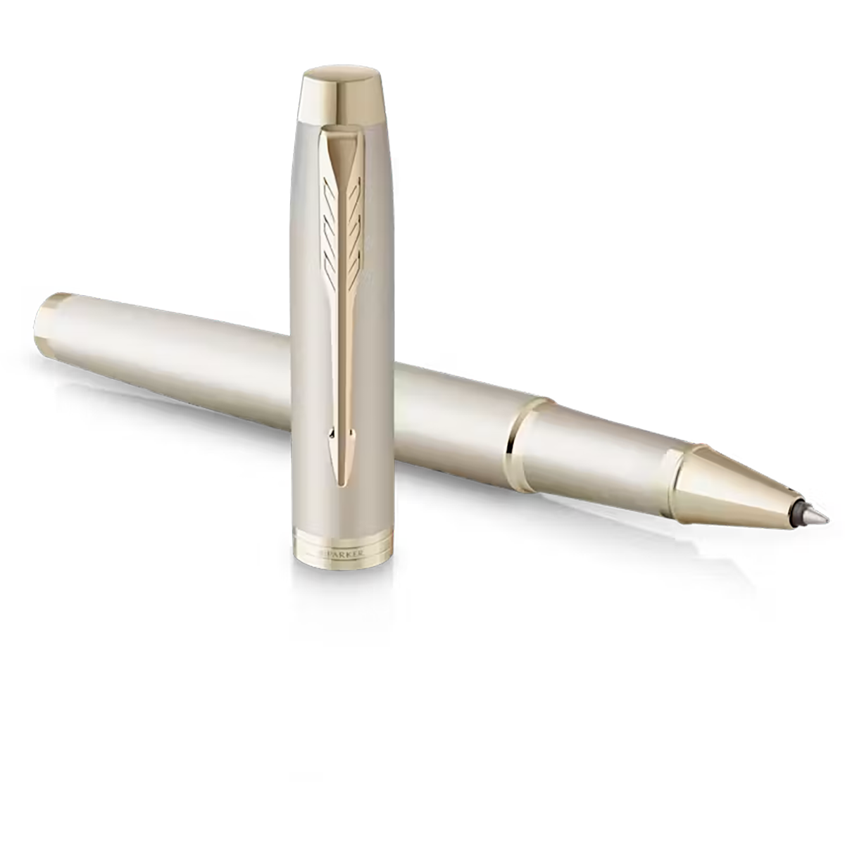 Parker IM Rollerball Pen - Monochrome - Champagne