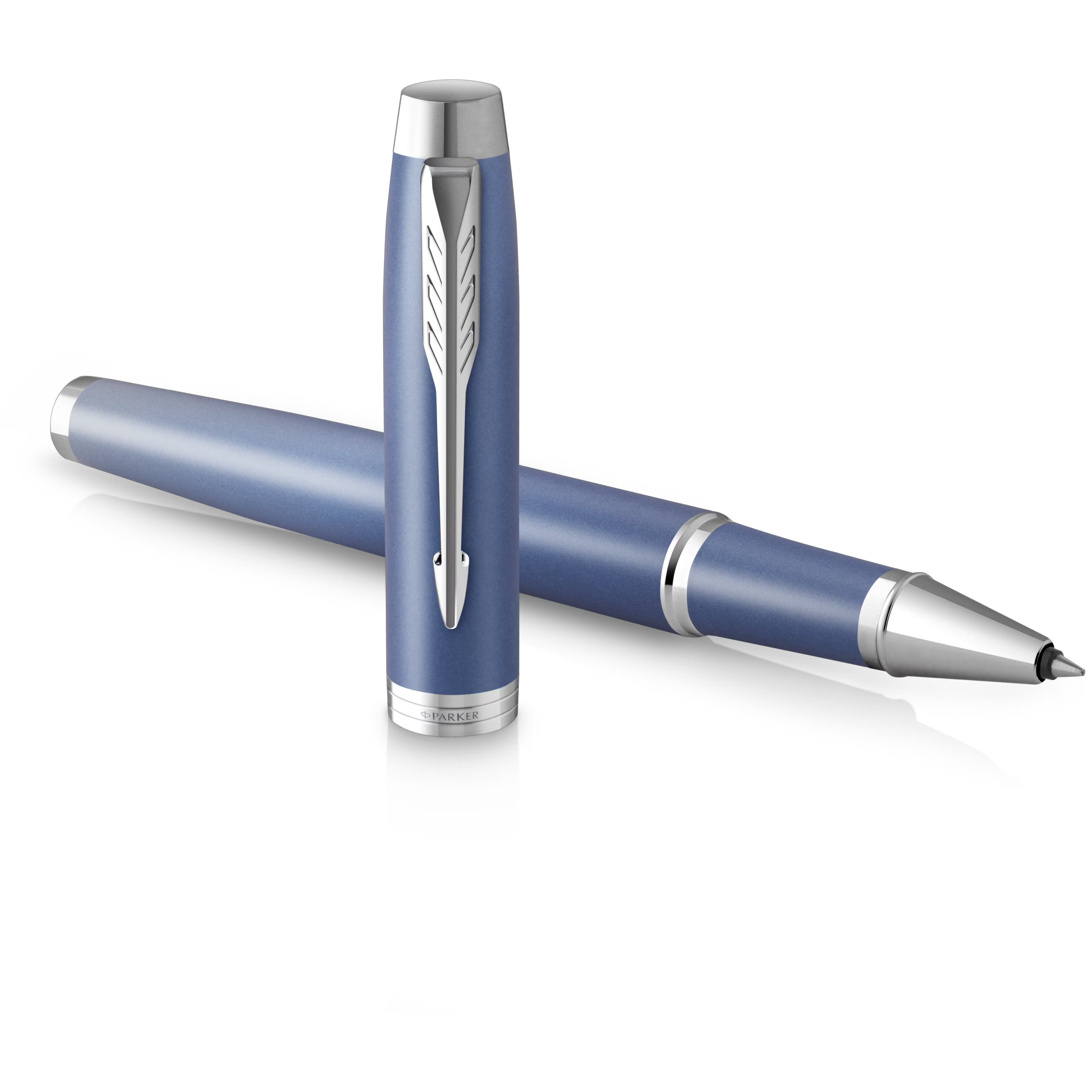 Parker IM Writing Rituals Rollerball Pen - Peaceful Blue Gradient with Chrome Trim-Pen Boutique Ltd