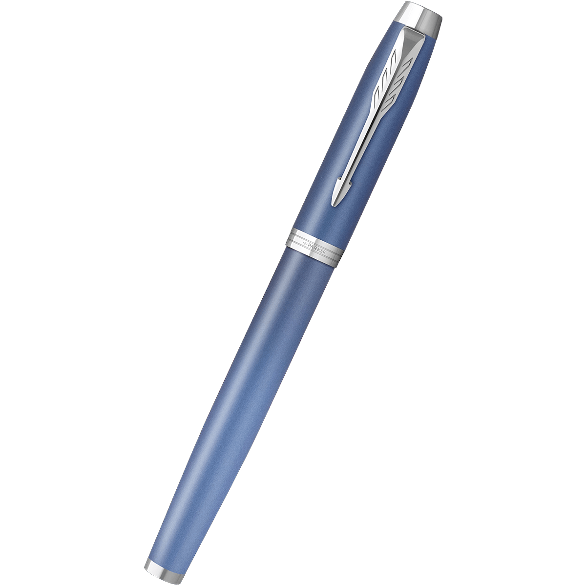 Parker IM Writing Rituals Rollerball Pen - Peaceful Blue Gradient - Chrome Trim - Pen Boutique Ltd