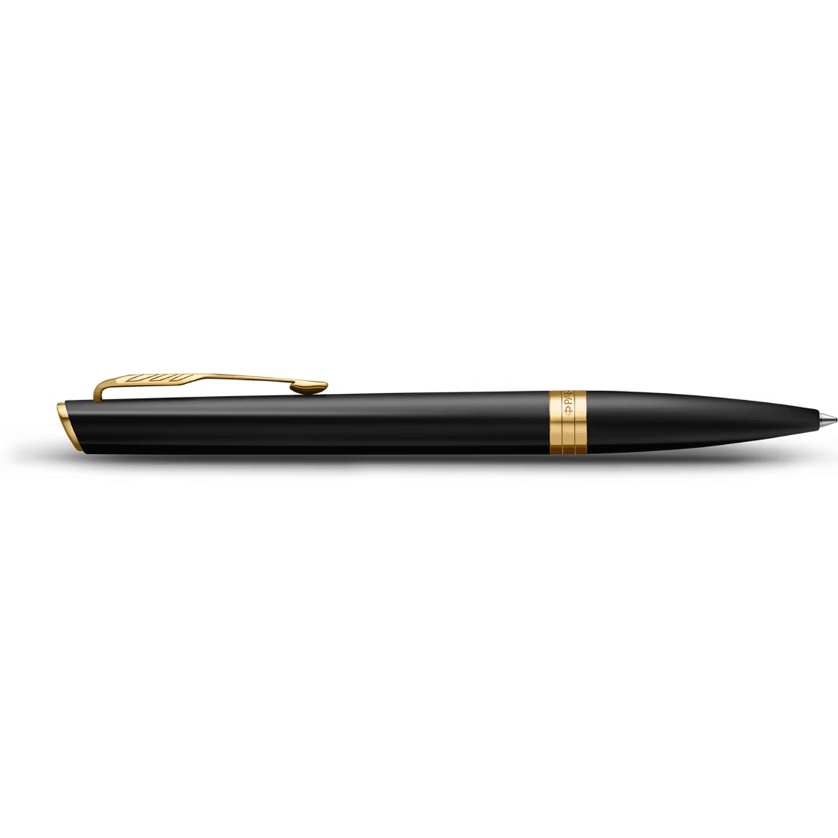 Parker Meridian Ballpoint Pen - Black - Gold Trim - Pen Boutique Ltd