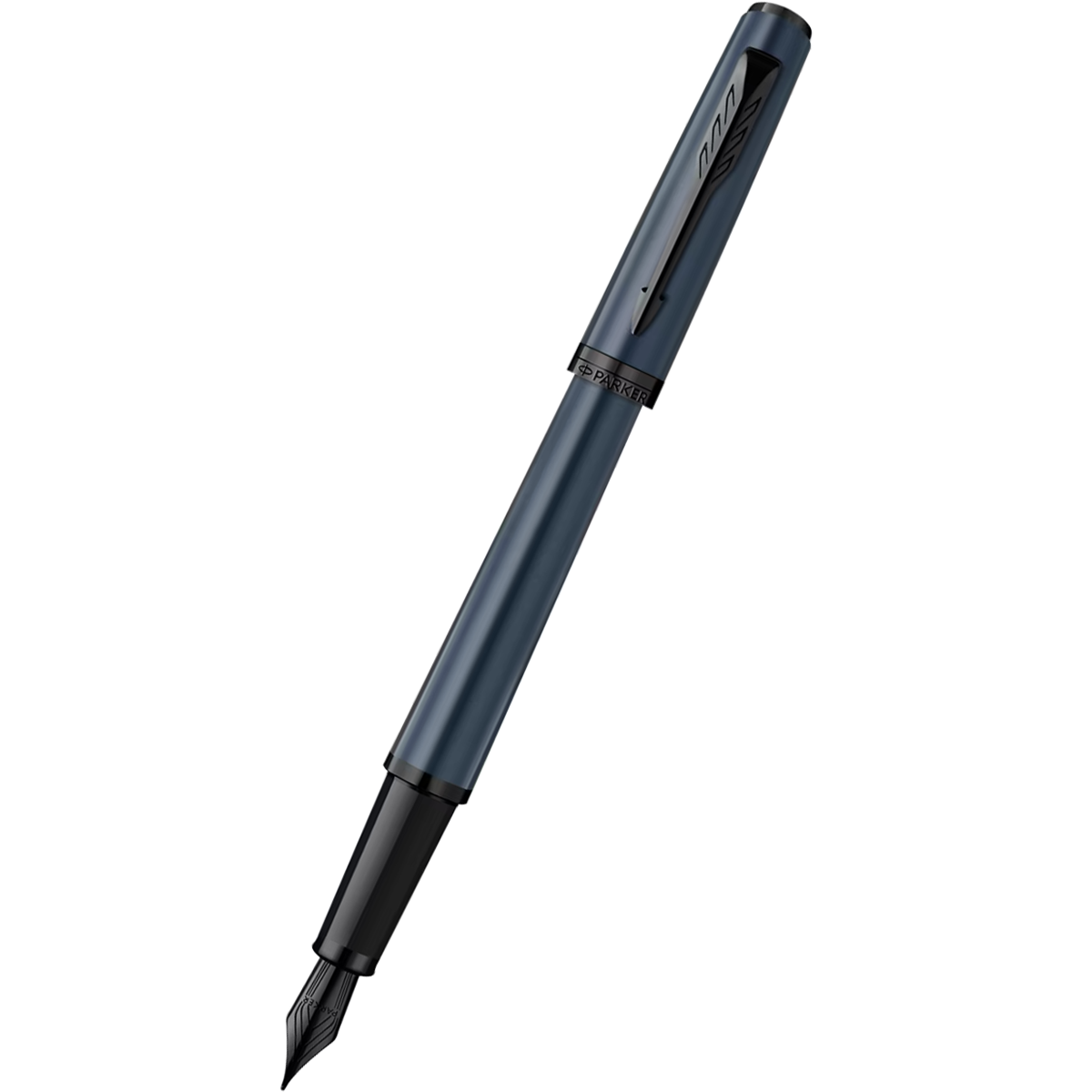 Parker Meridian Fountain Pen - Blue - Black Trim