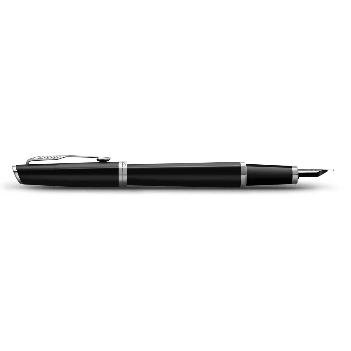 Parker Meridian Fountain Pen - Matte Black - Chrome Trim - Pen Boutique Ltd