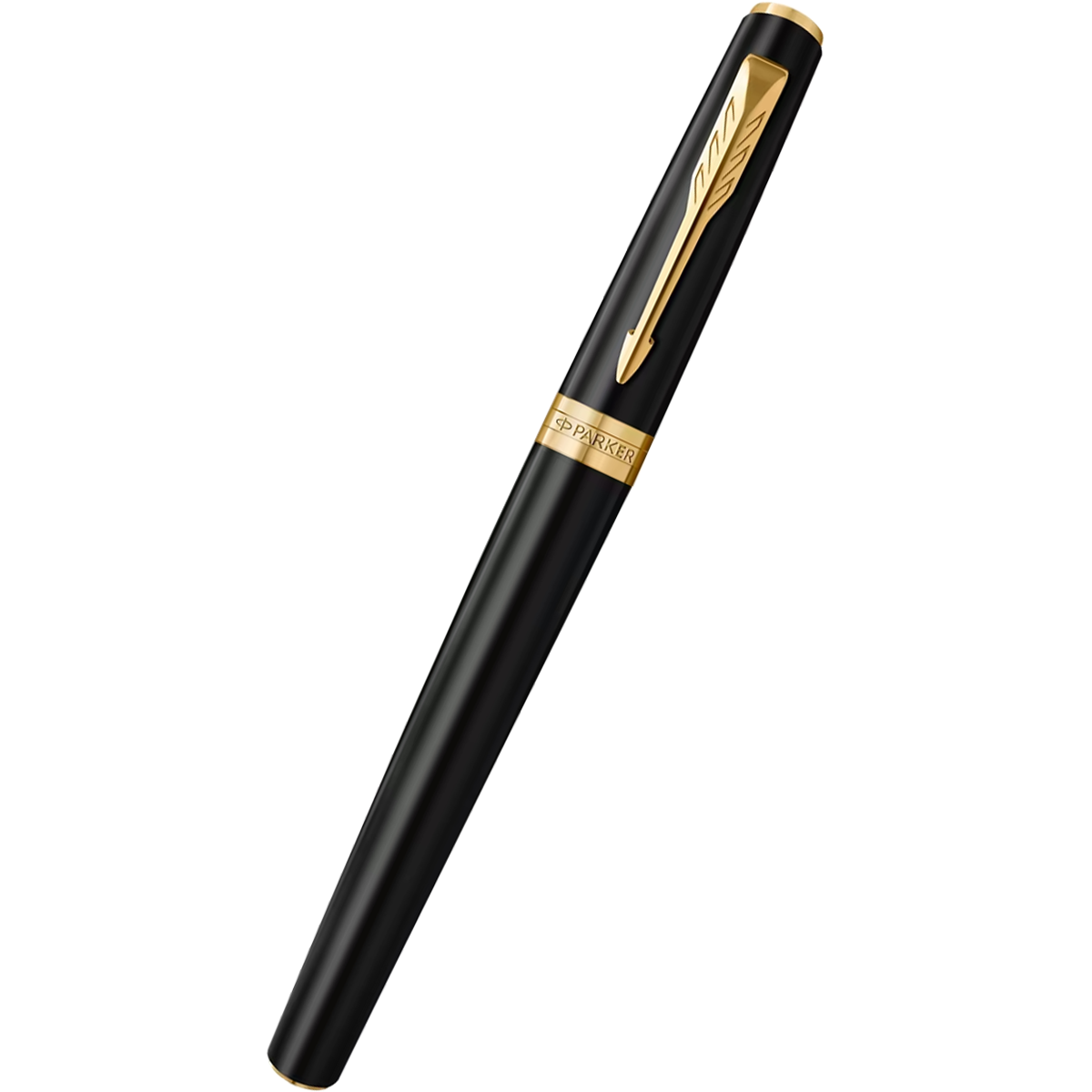 Parker Meridian Fountain Pen - Matte Black - Gold Trim