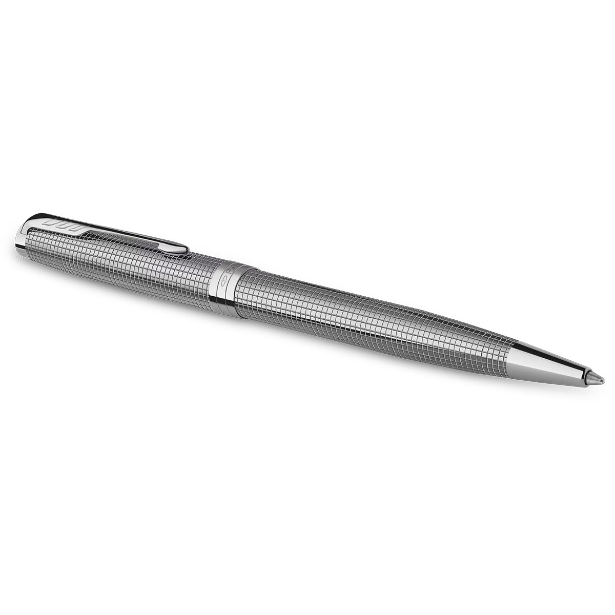 Parker Sonnet Ballpoint Pen - Ciselé Palladium CT ( Special Edition )-Pen Boutique Ltd