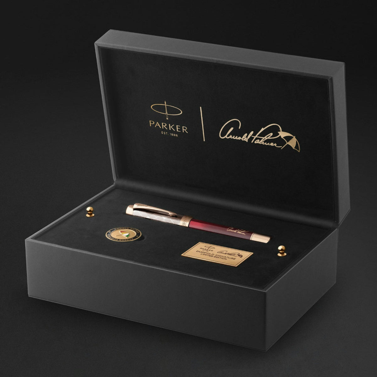 Parker Duofold Fountain Pen - Arnold Palmer (Limited Edition) - 18k nib - Pen Boutique Ltd