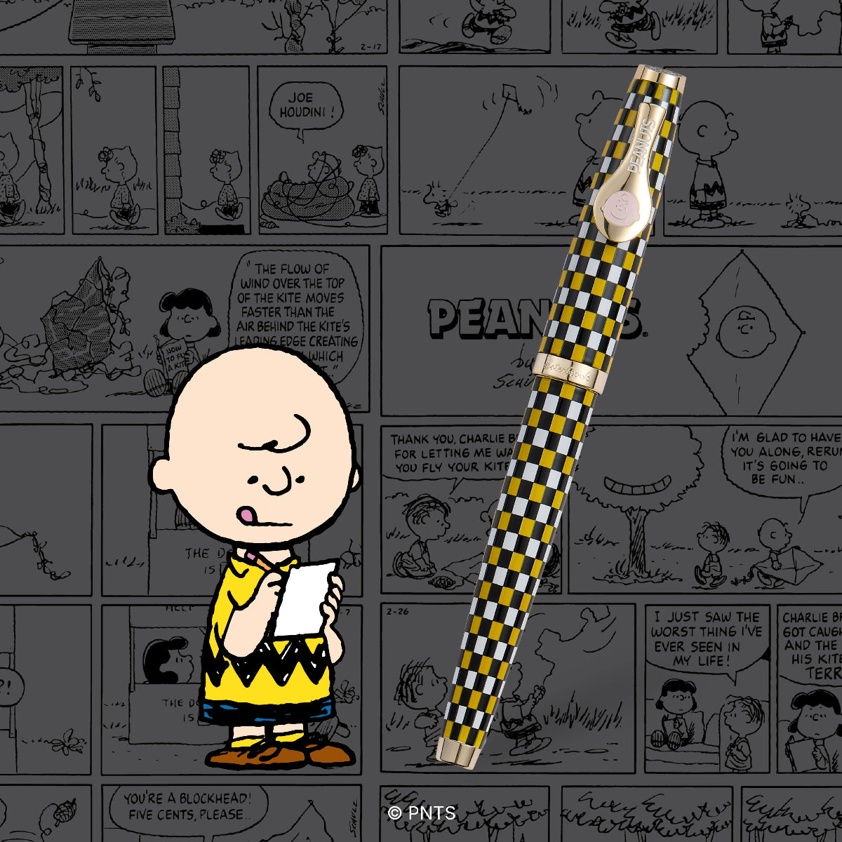 Peanuts x Esterbrook Estie Fountain Pen - FRIENDS Charlie Brown (75th Anniversary)-Pen Boutique Ltd