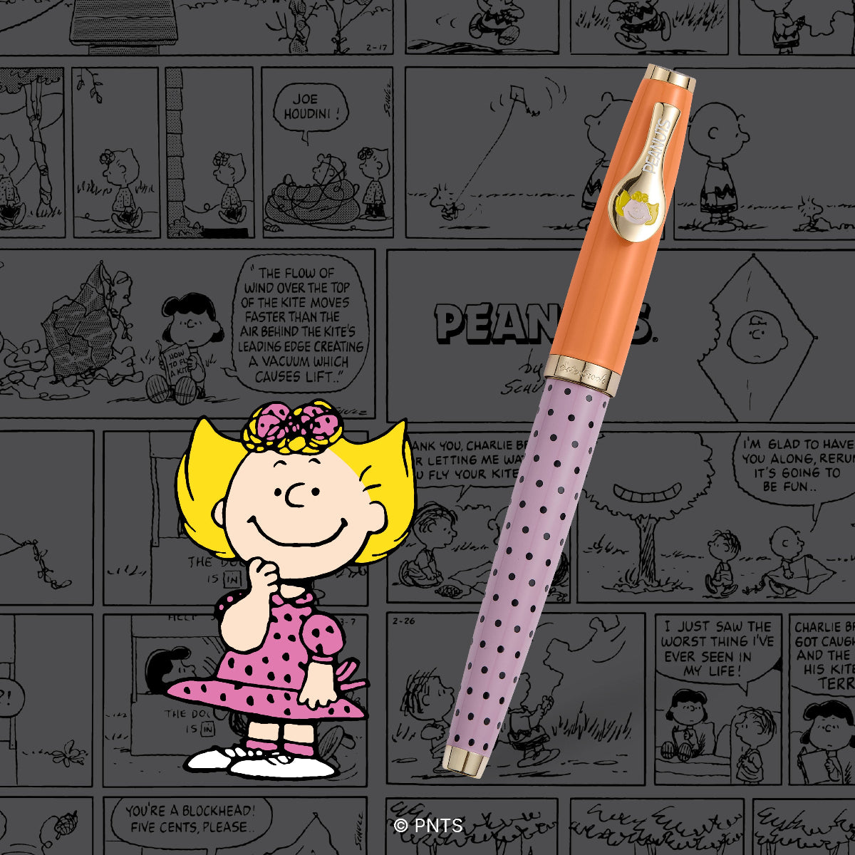 Peanuts x Esterbrook Estie Fountain Pen - FRIENDS Sally (75th Anniversary)-Pen Boutique Ltd
