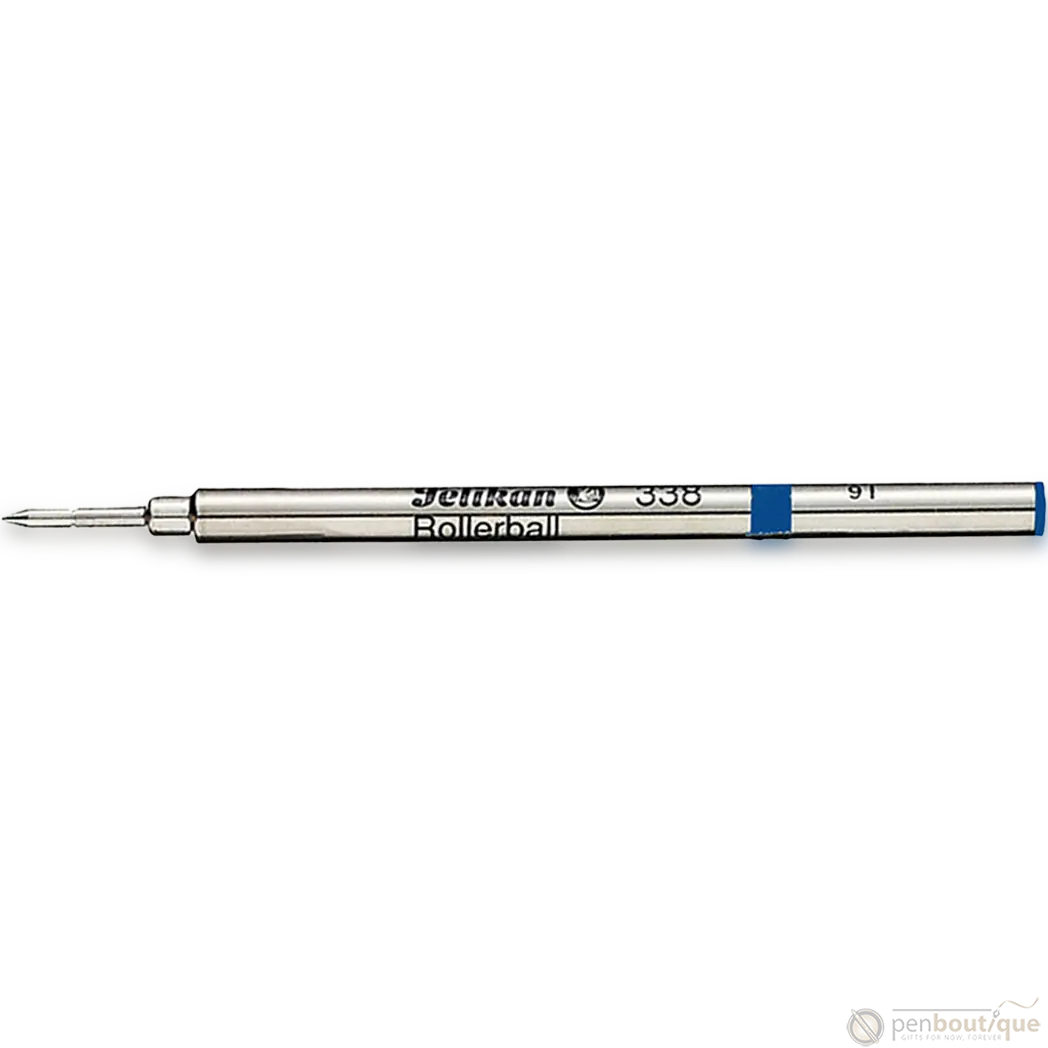 Pelikan 338 Ink Ball Rollerball Refill - Blue - Fine-Pen Boutique Ltd