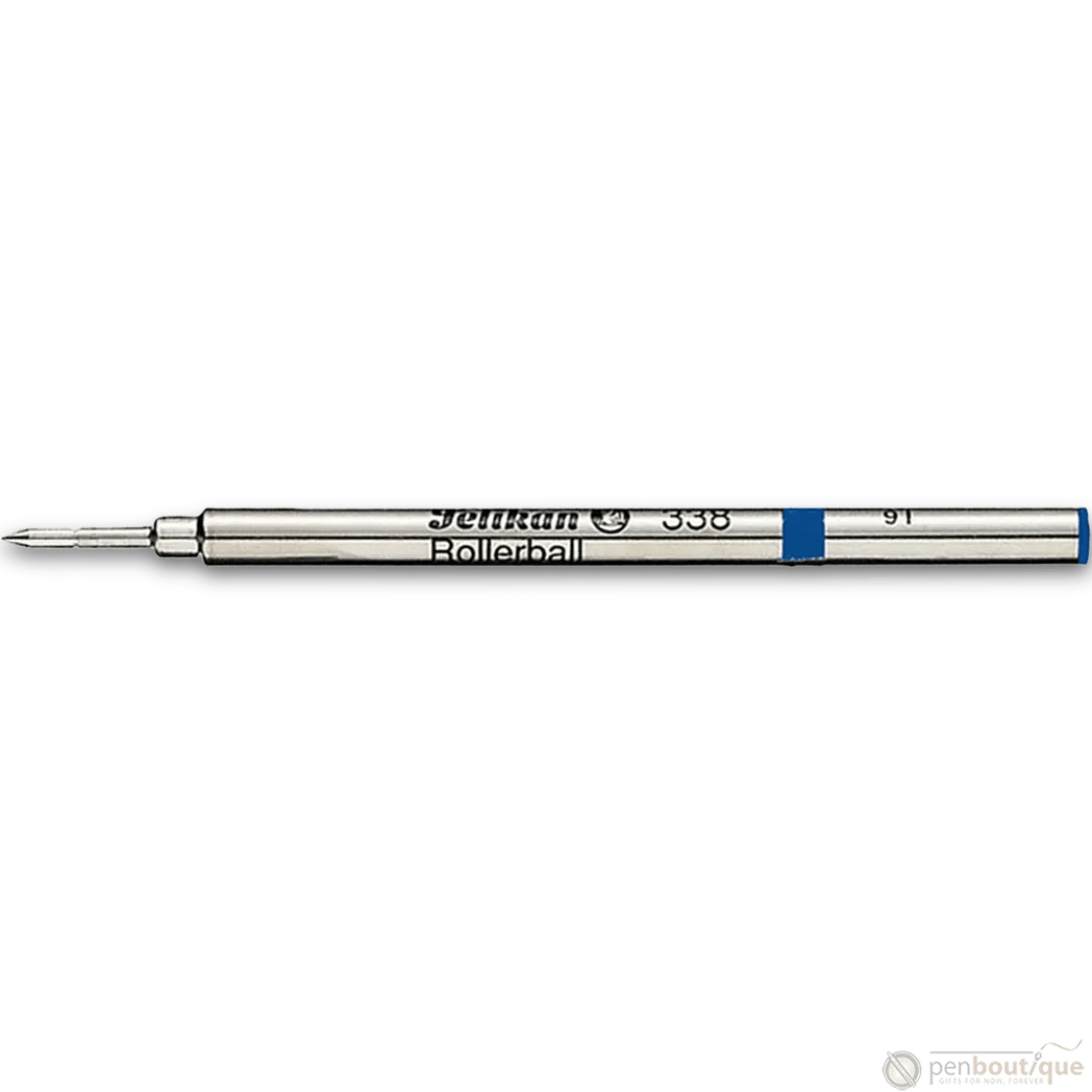 Pelikan 338 Ink Ball Rollerball Refill - Blue - Medium - Pen Boutique Ltd