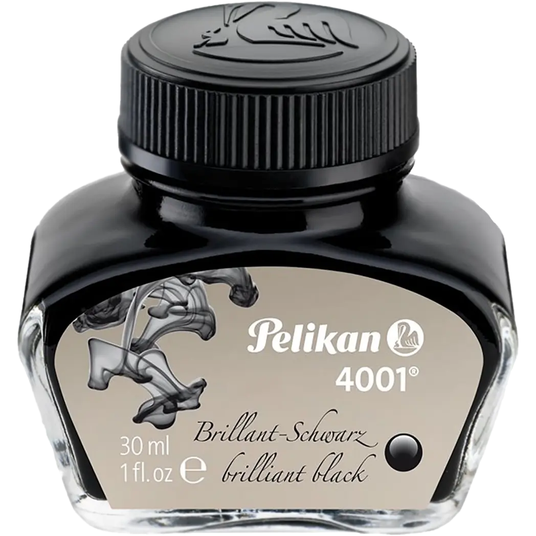 Pelikan 4001 Ink Bottle - Black - 30ml-Pen Boutique Ltd