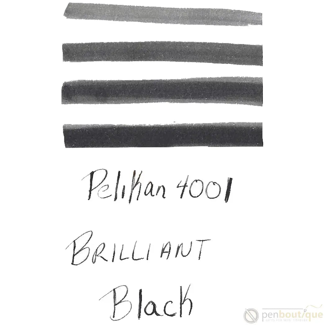 Pelikan 4001 Ink Bottle - Black - 30ml-Pen Boutique Ltd