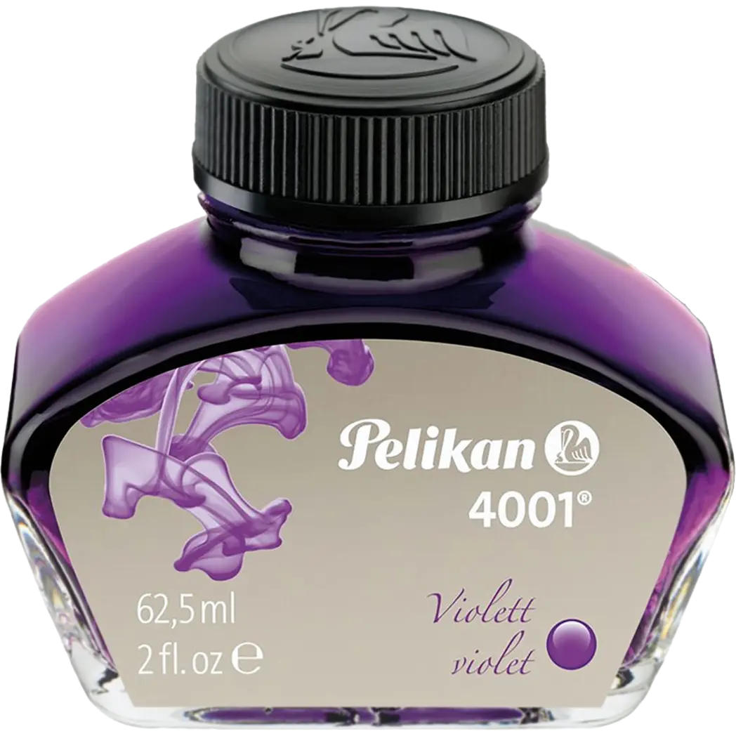 Pelikan 4001 Ink Bottle - Violet - 62.5ml-Pen Boutique Ltd