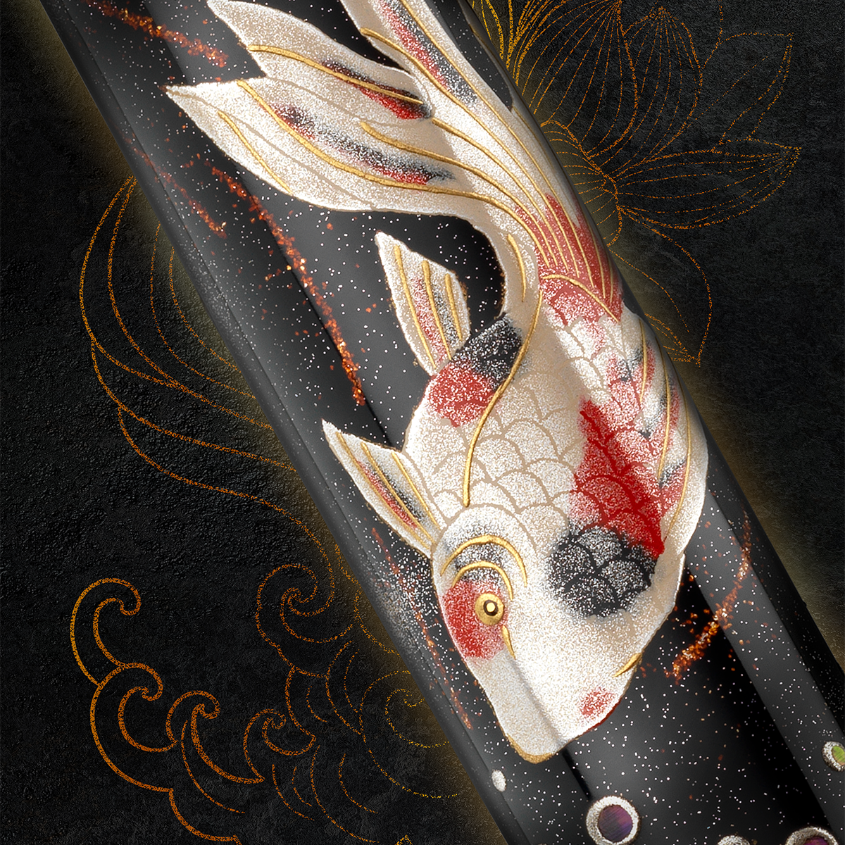 Pelikan M1000 Fountain Pen - Maki-e Goldfish (Limited Edition)