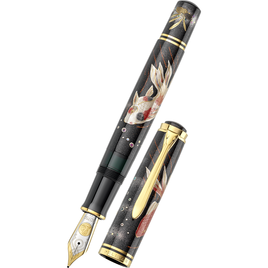 Pelikan M1000 Fountain Pen - Maki-e Goldfish (Limited Edition)