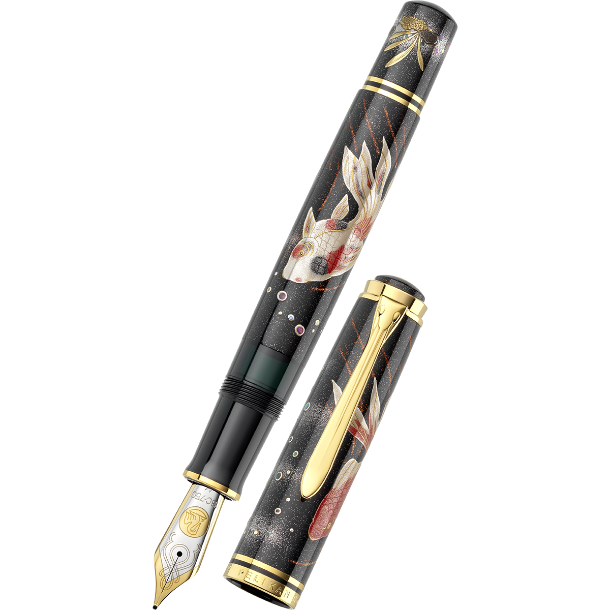 Pelikan M1000 Fountain Pen - Maki-e Goldfish (Limited Edition)