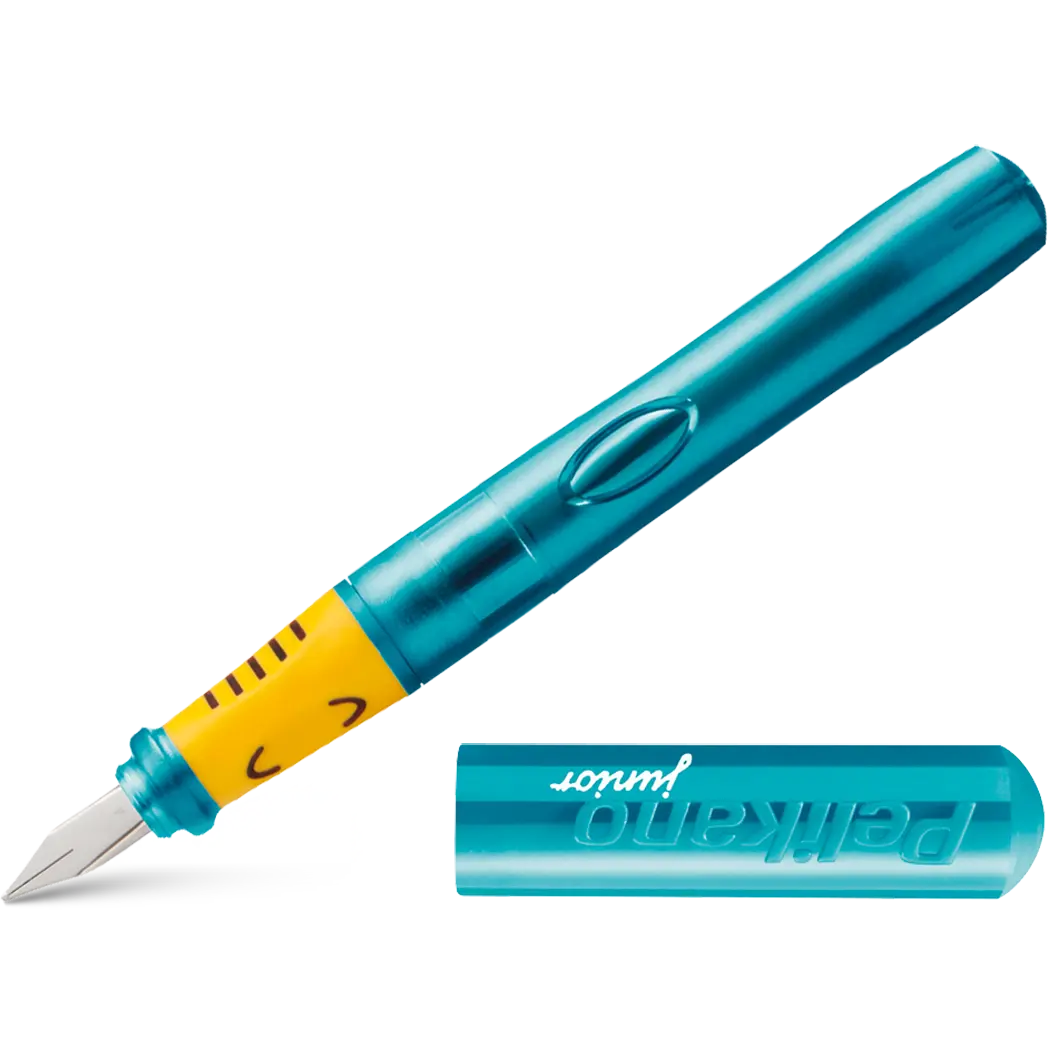 Pelikan Pelikano Junior Fountain Pen - P67 Turquoise - Starter A Nib-Pen Boutique Ltd