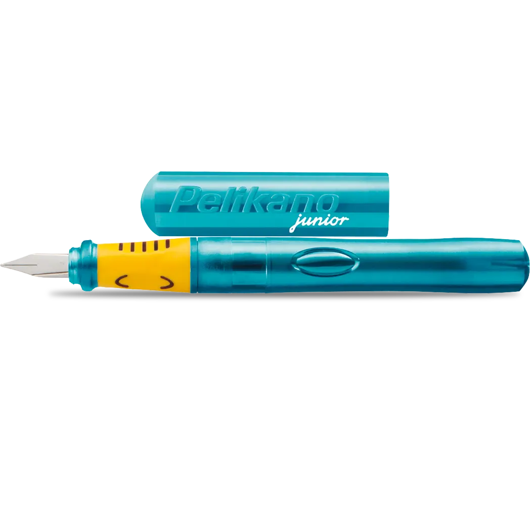 Pelikan Pelikano Junior Fountain Pen - P67 Turquoise - Starter A Nib-Pen Boutique Ltd