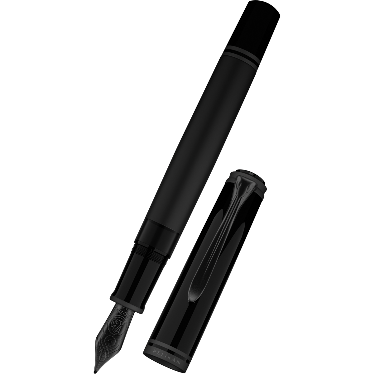 Pelikan Souveran Fountain Pen - M809 Black Matte (Special Edition)-Pen Boutique Ltd