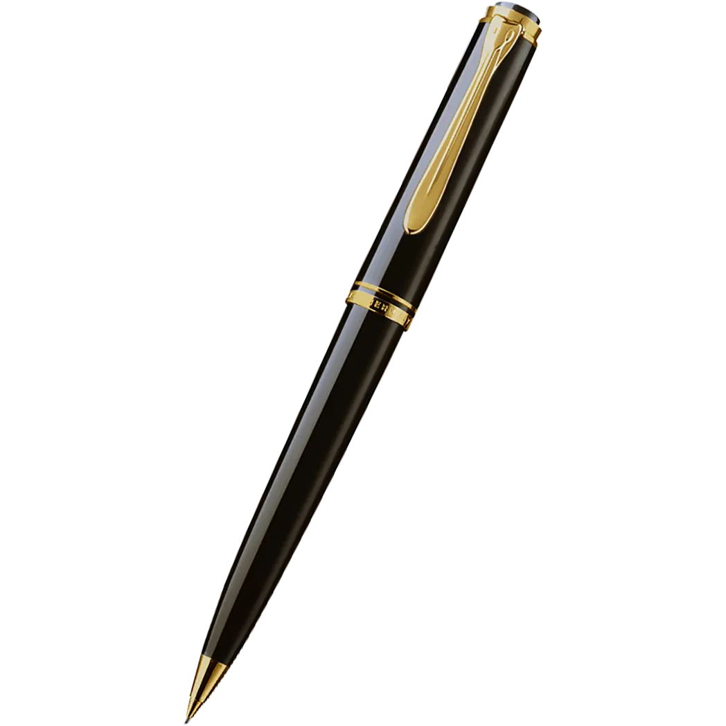 Pelikan Souveran Pencil - D600 Black - 0.7mm-Pen Boutique Ltd