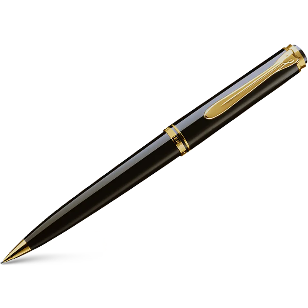 Pelikan Souveran Pencil - D600 Black - 0.7mm-Pen Boutique Ltd