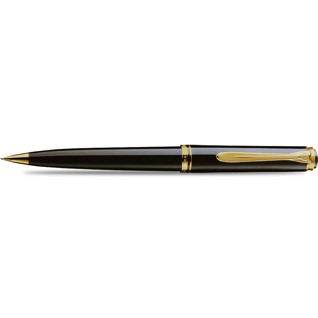 Pelikan Souveran Pencil - D600 Black - 0.7mm-Pen Boutique Ltd