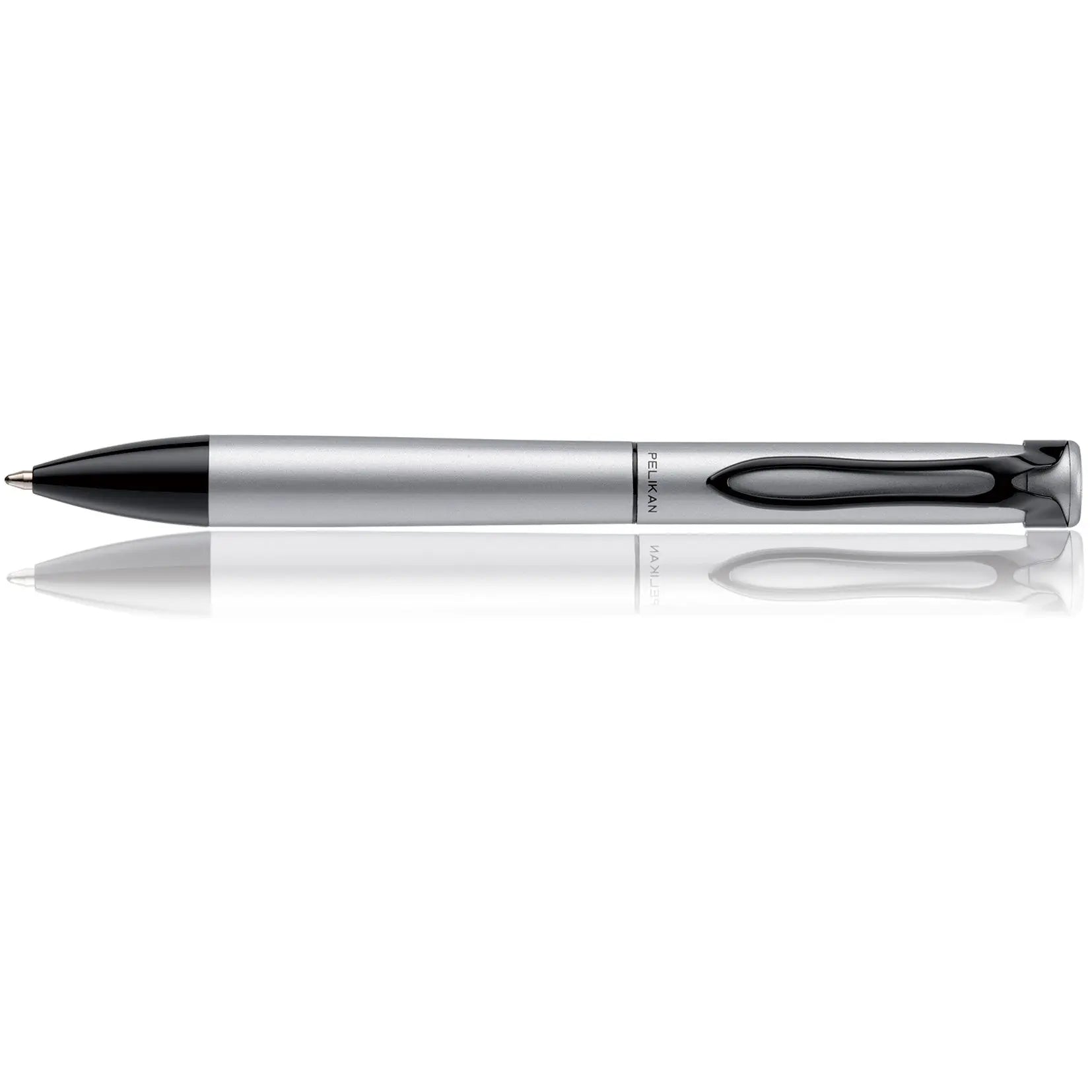 Pelikan Stola III Ballpoint Pen - K16 Matte Silver-Pen Boutique Ltd