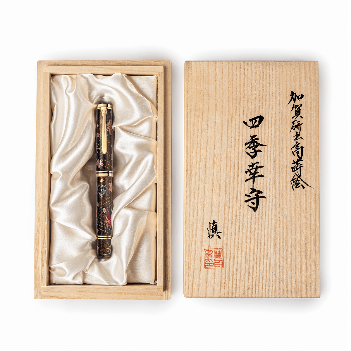 Pelikan Souveran M1000 Fountain Pen - Limited Edition - "Maki-e Four Seasons Lucky Charm" - Pen Boutique Ltd