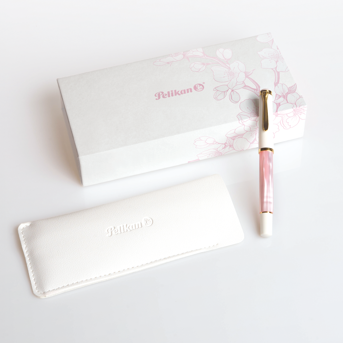 Pelikan Classic M200 Fountain Pen - Cherry Blossom-Pen Boutique Ltd