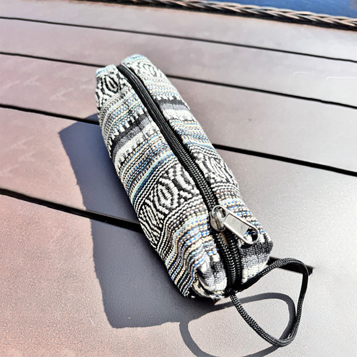 Pen Boutique Pencil Bag - Mono Print (Zipper Closure)-Pen Boutique Ltd