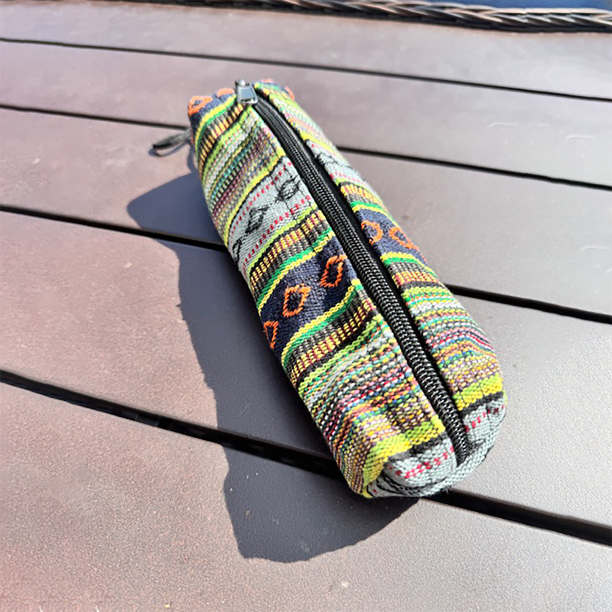 Pen Boutique Pencil Bag - Multicolor Print (Zipper Closure)-Pen Boutique Ltd