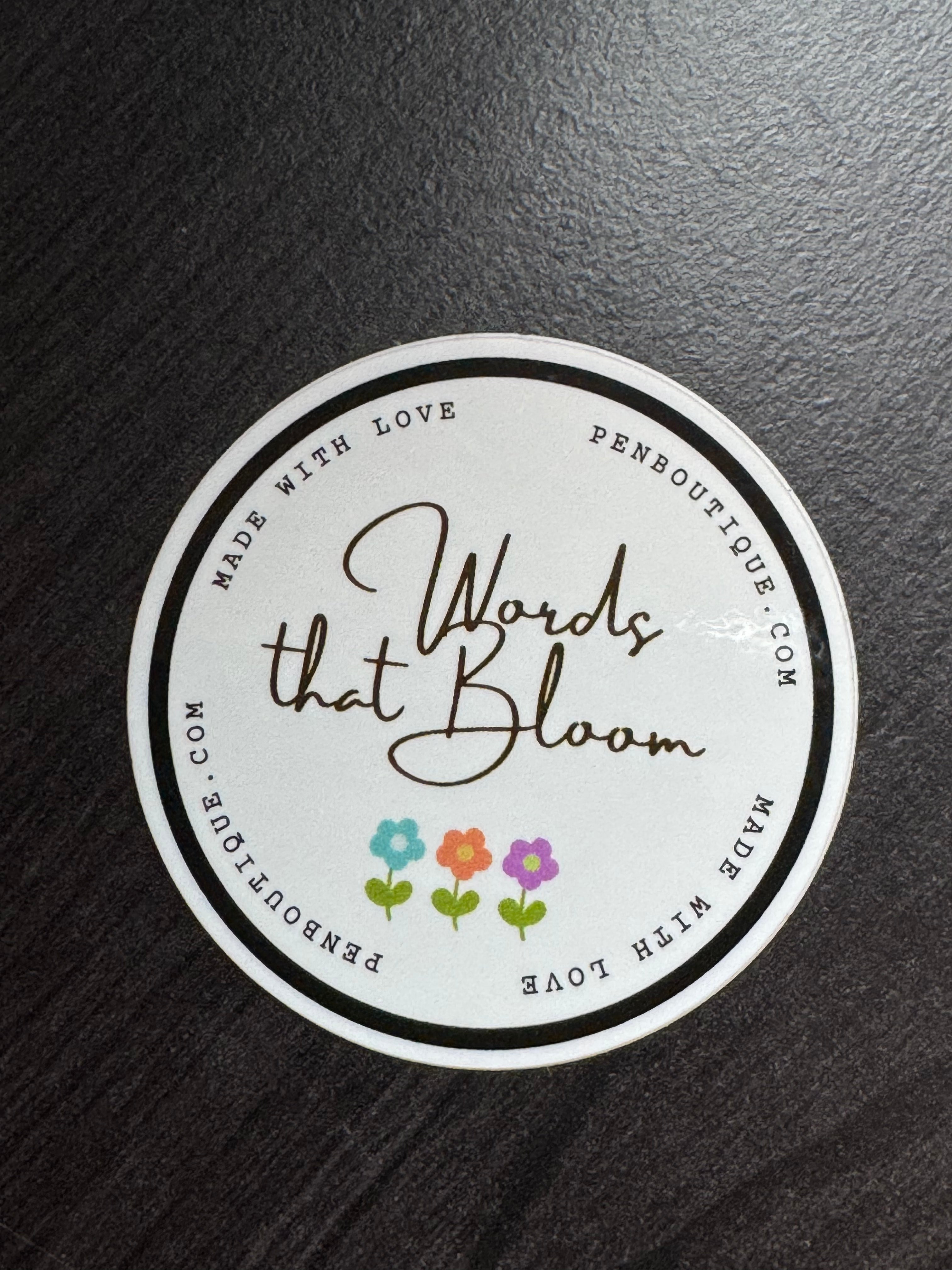 Pen Boutique Stickers-Pen Boutique Ltd