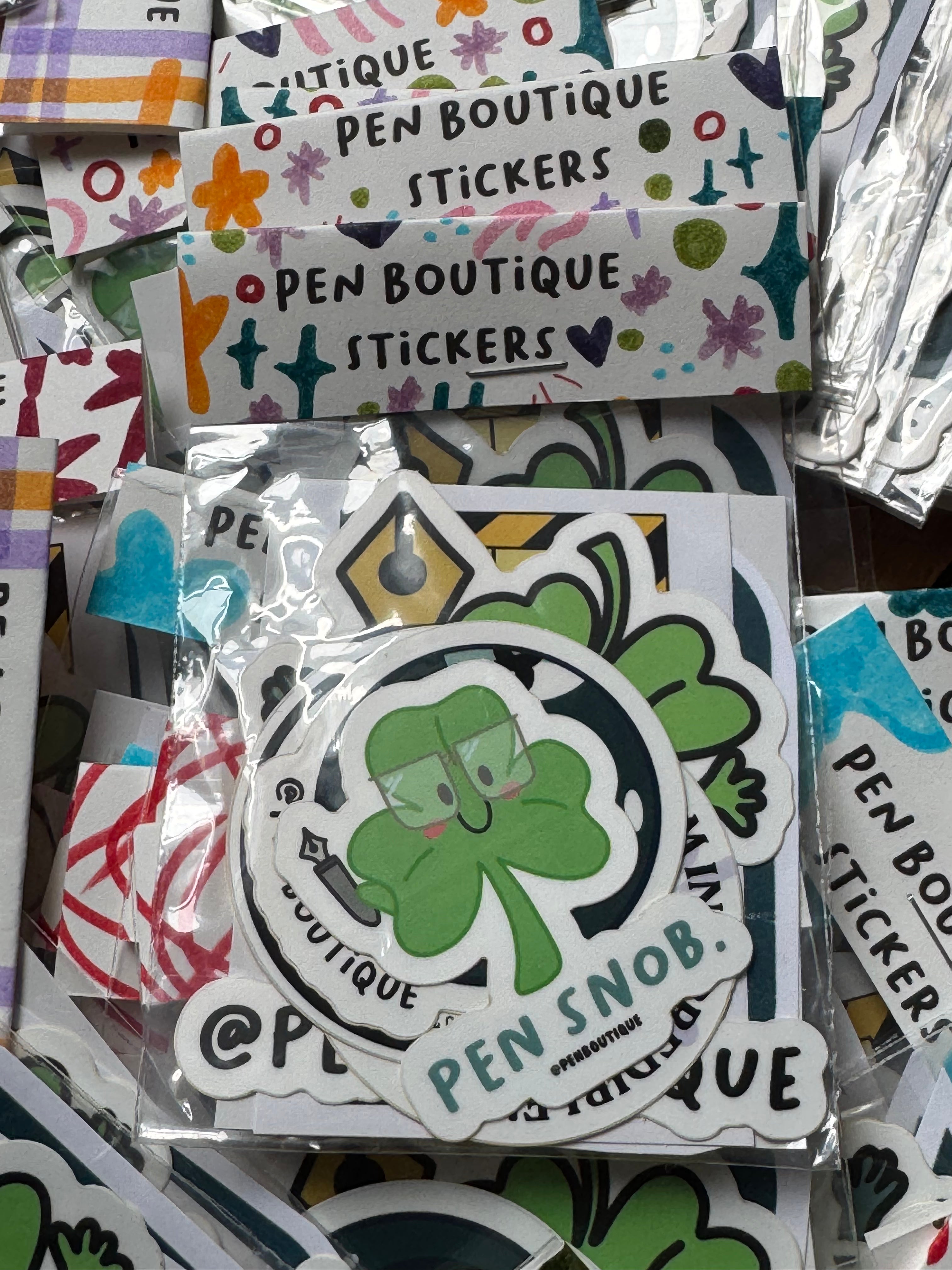 Pen Boutique Stickers - 8 Pack-Pen Boutique Ltd