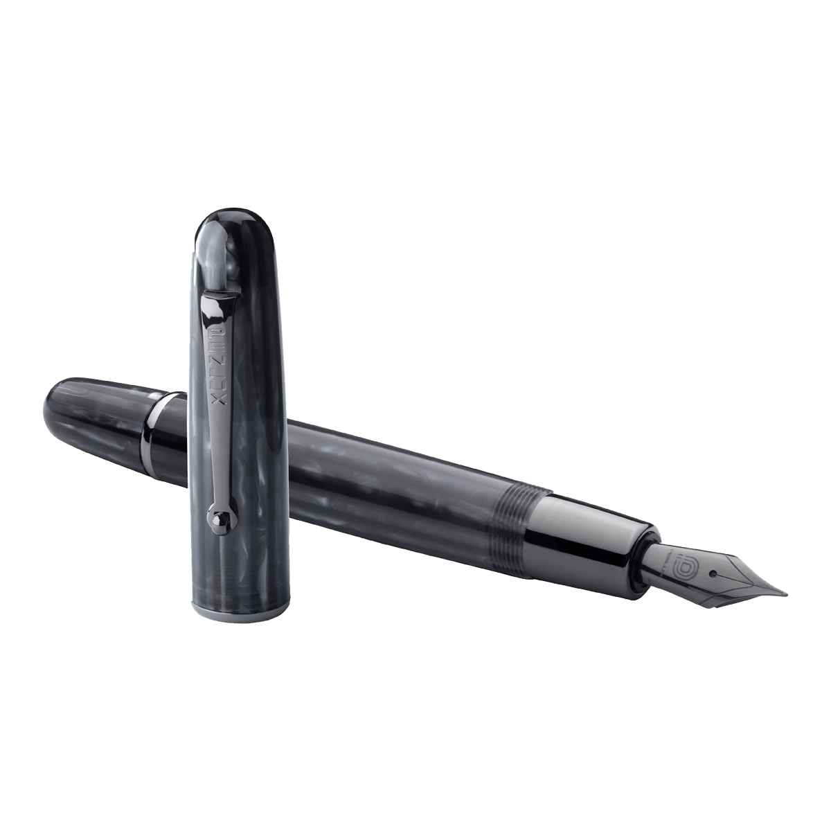 Penlux Elite Fountain Pen - Black Knight - Pen Boutique Ltd