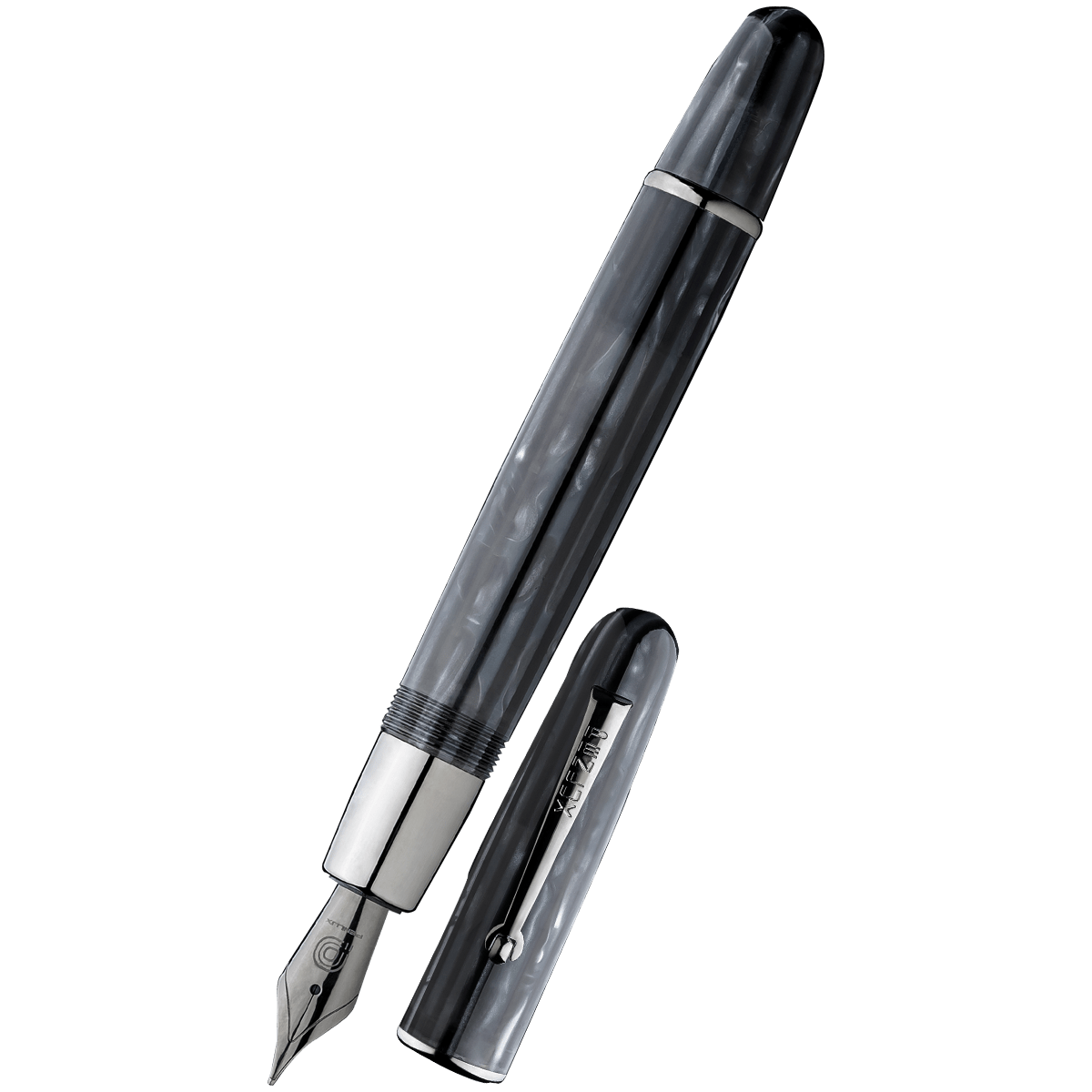 Penlux Elite Fountain Pen - Black Knight - Pen Boutique Ltd