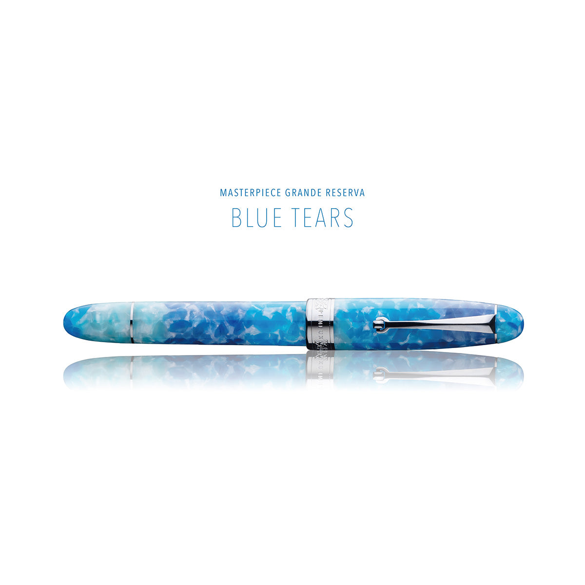 Penlux Masterpiece Grande Fountain Pen - Reserva Blue Tears-Pen Boutique Ltd