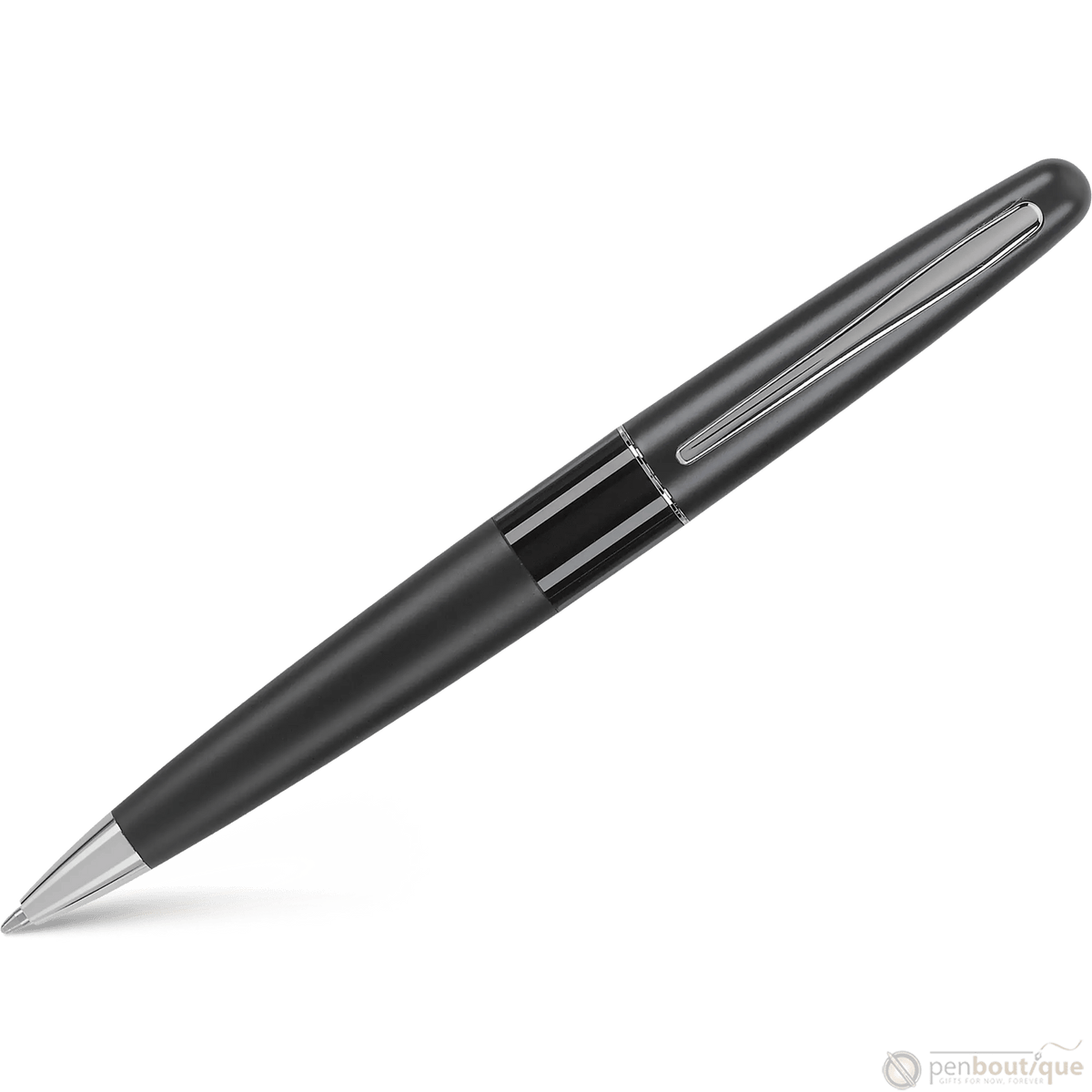 Pilot Ballpoint Pen - MR Collection - Plain Black - Pen Boutique Ltd