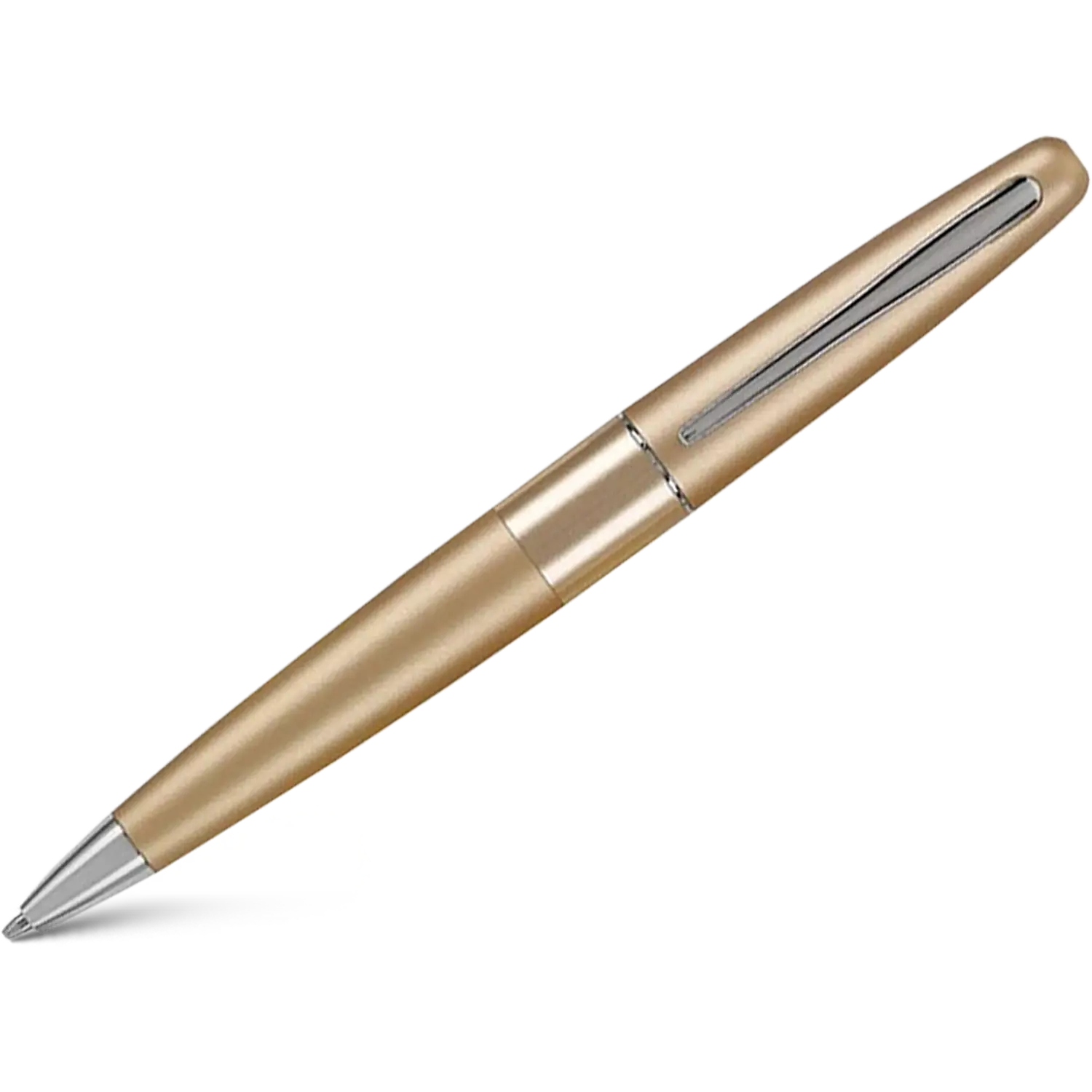Pilot Ballpoint Pen - MR Collection - Plain Gold-Pen Boutique Ltd