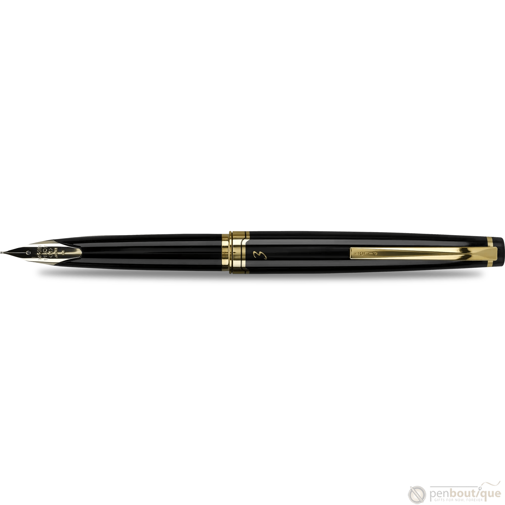 Pilot E95s Fountain Pen - Black - Pen Boutique Ltd