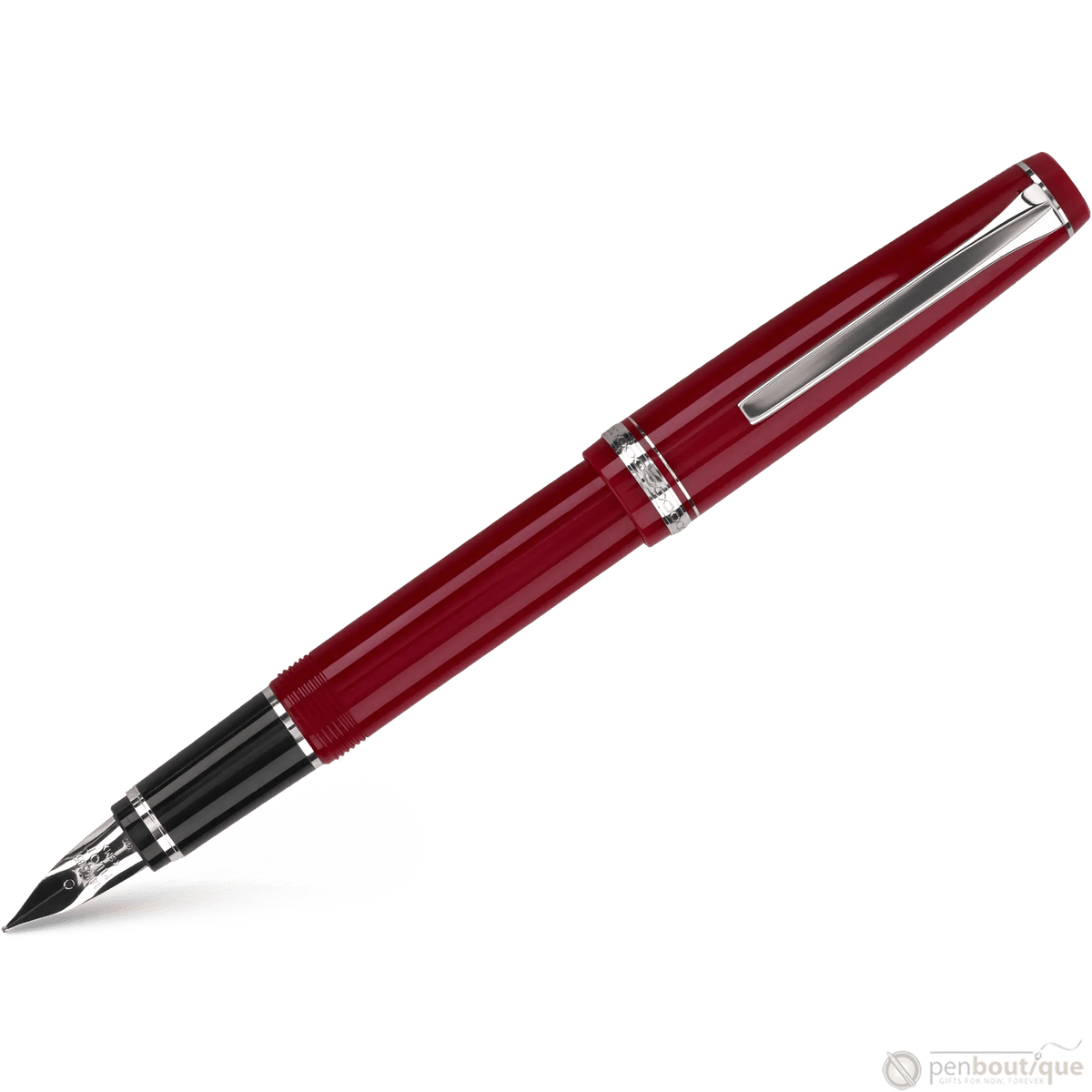 Pilot Falcon Fountain Pen - Red - Pen Boutique Ltd