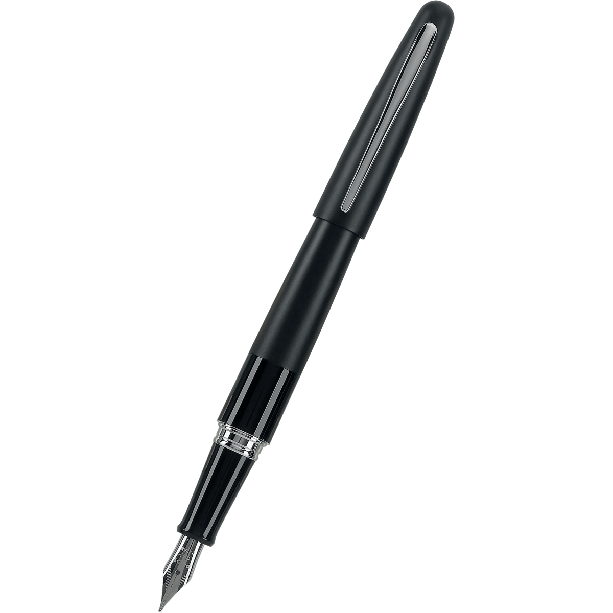 Pilot Fountain Pen - MR Collection - Plain Black - Pen Boutique Ltd
