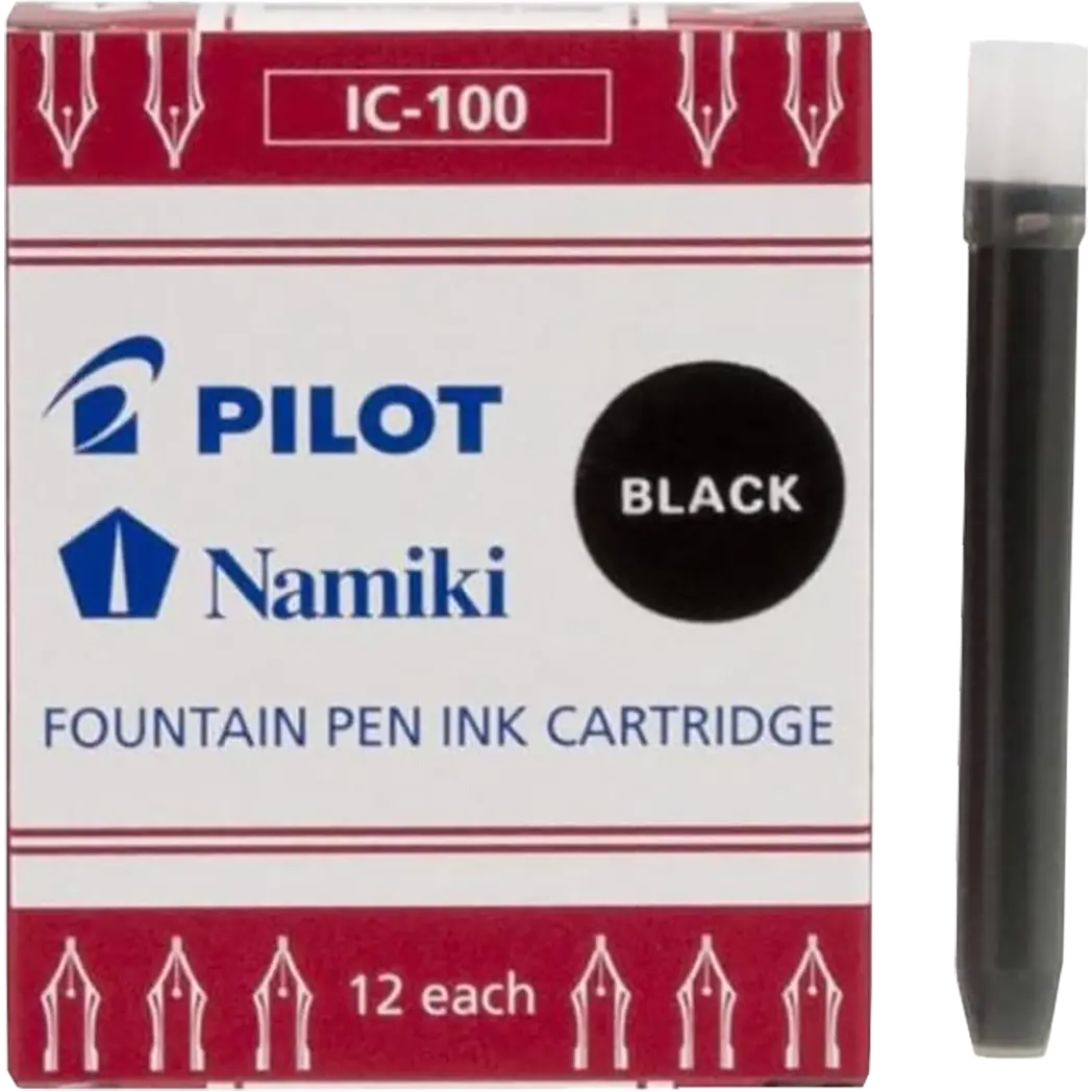 Pilot Ink Cartridges - Black-Pen Boutique Ltd