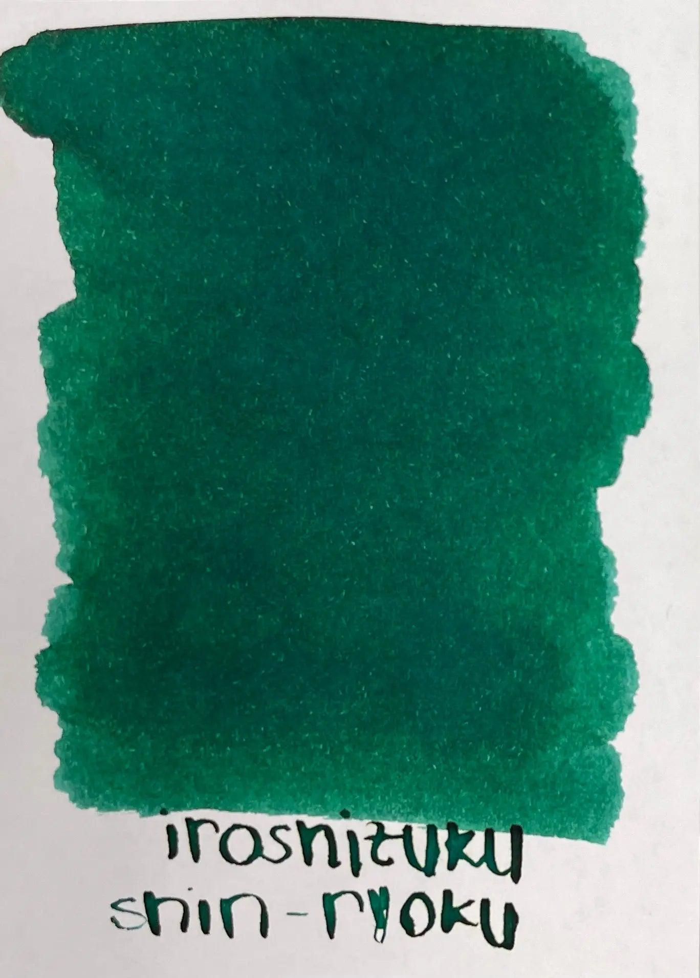 Pilot Iroshizuku Forest Green (Shin-ryoku) Fountain Pen Ink Bottle-Pen Boutique Ltd