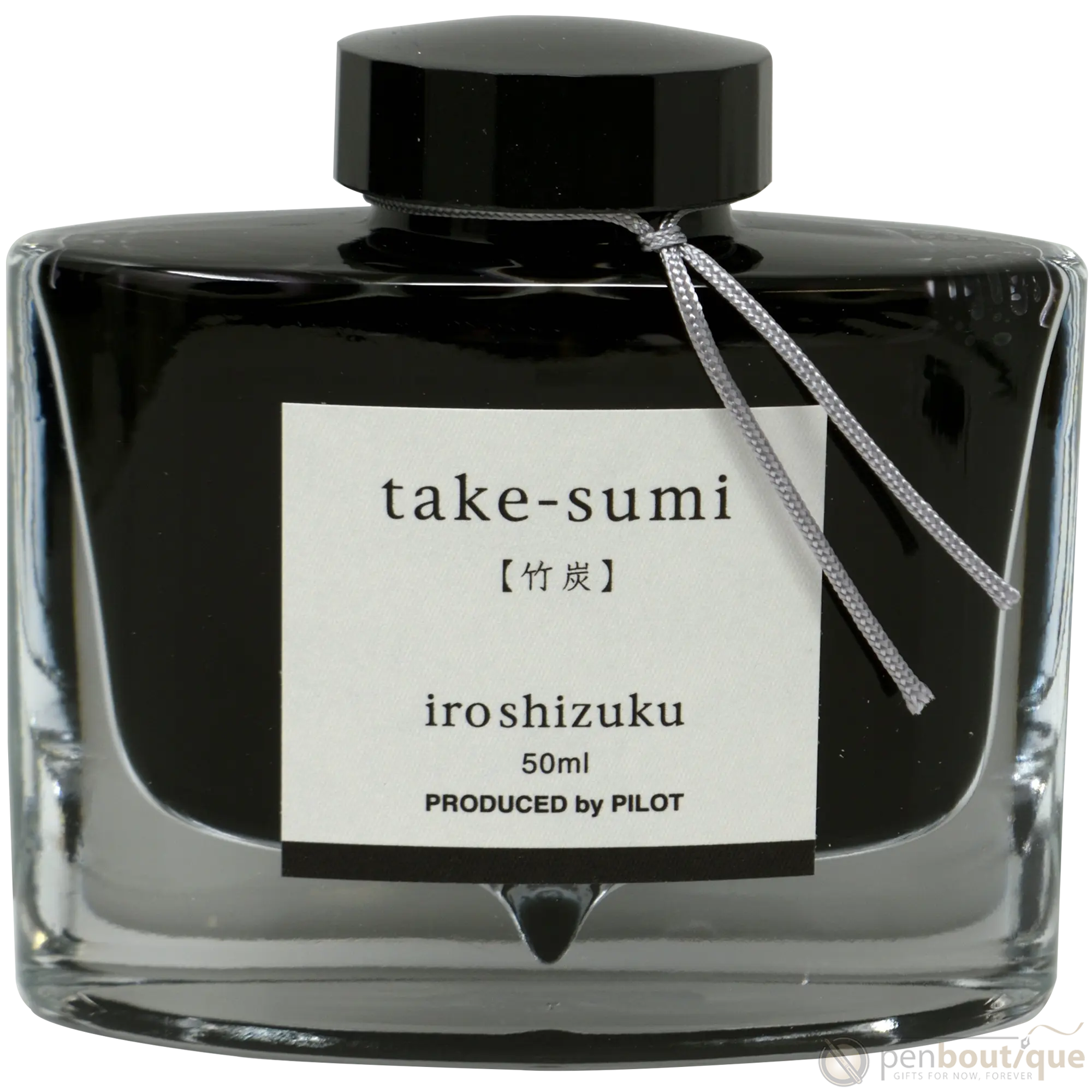 Pilot Iroshizuku Fountain Pen Ink Bottle - Bamboo Charcoal (Take-sumi)-Pen Boutique Ltd