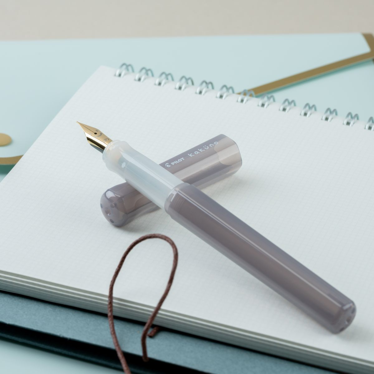 Pilot Kakuno Fountain Pen - Nimbus Gray-Pen Boutique Ltd