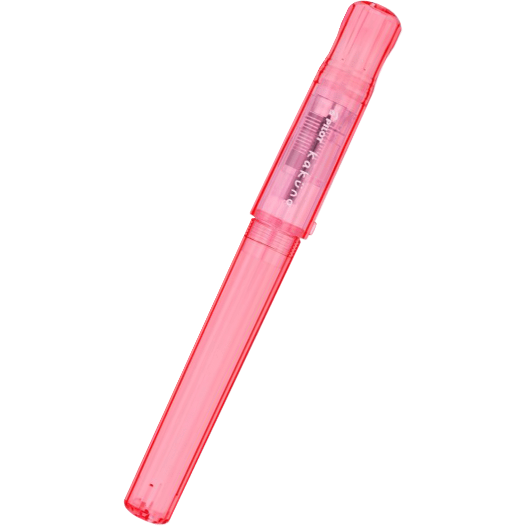 Pilot Kakuno Fountain Pen - Translucent Coral-Pen Boutique Ltd