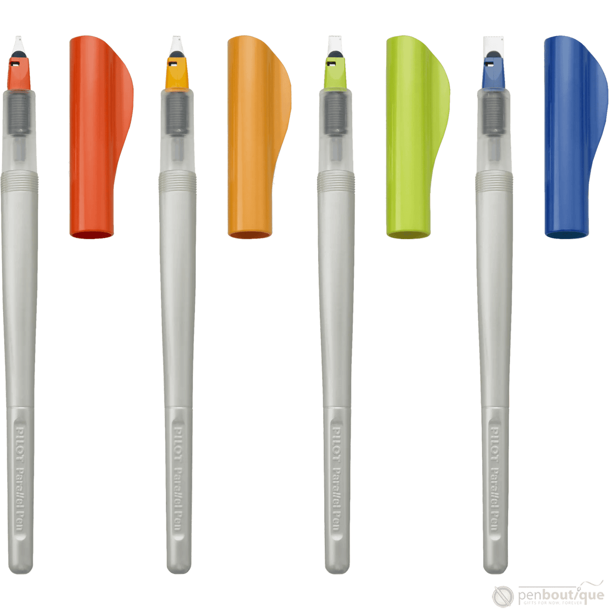 Pilot Parallel Fountain Pen - Red - 1.5mm - Pen Boutique Ltd