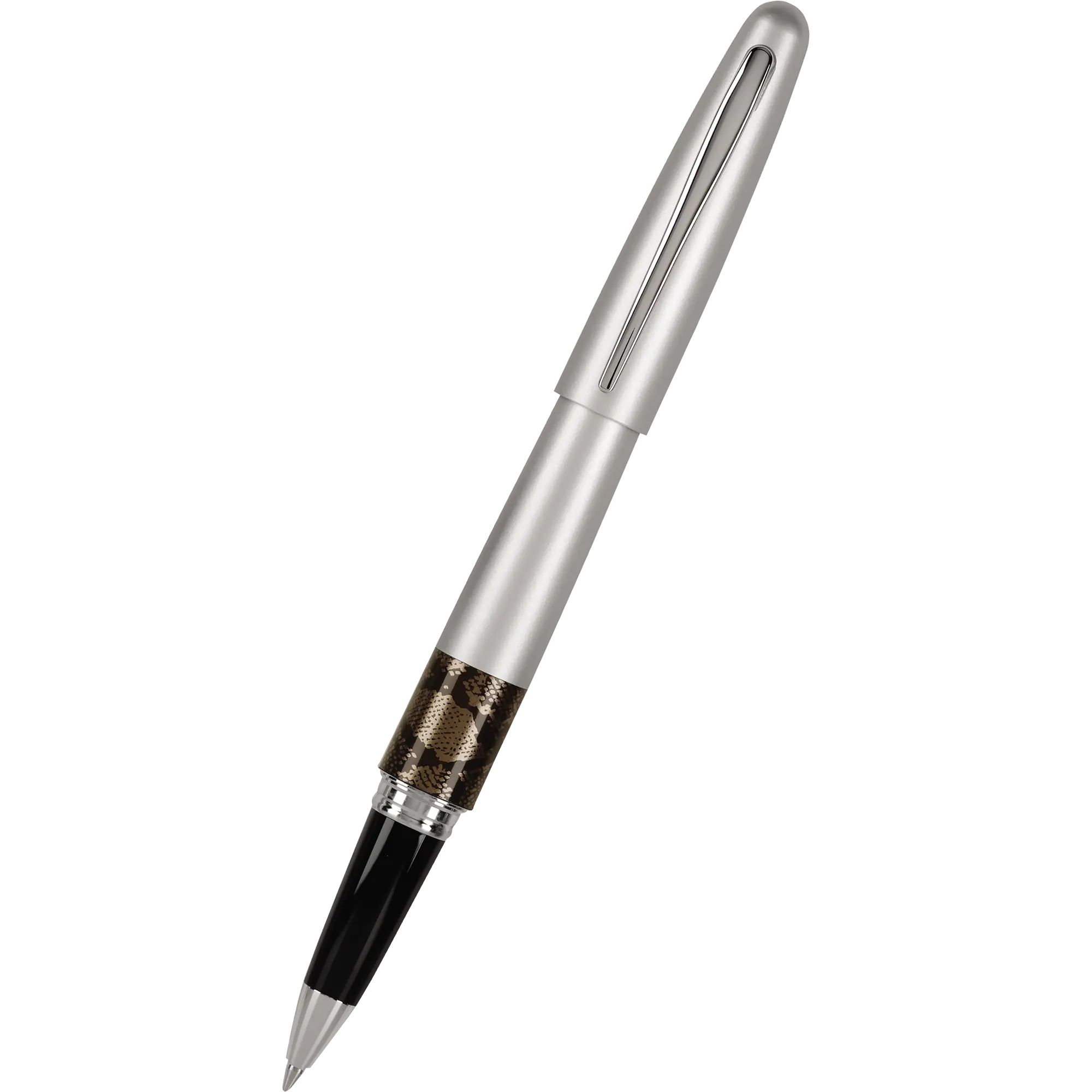 Pilot Rollerball Pen - MR Collection - Animal - Matte Silver Python-Pen Boutique Ltd