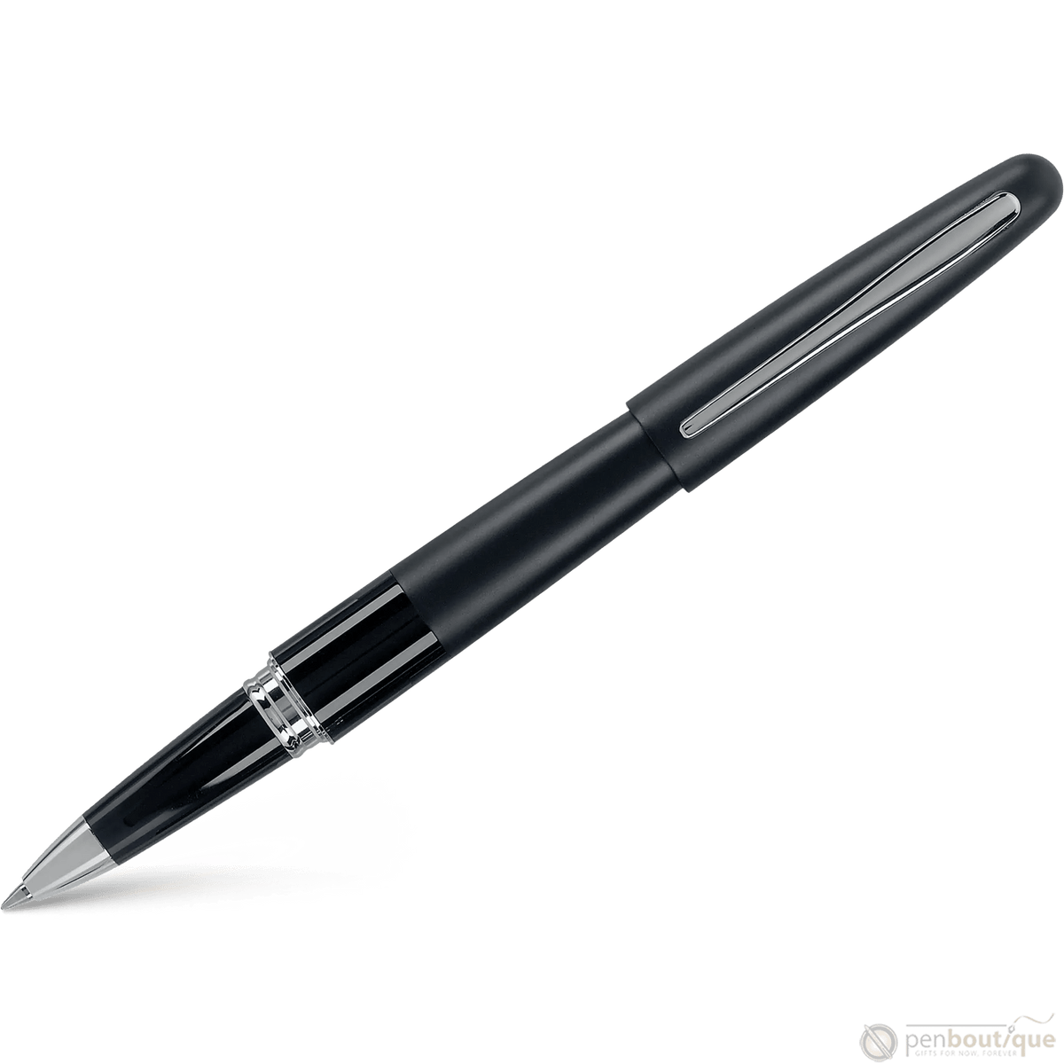 Pilot Rollerball Pen - MR Collection - Plain Black - Pen Boutique Ltd